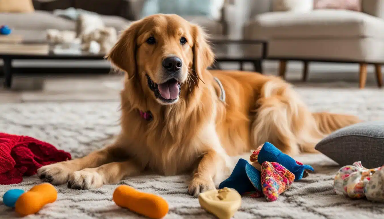 Can golden retrievers still be mouthy at 21 months?