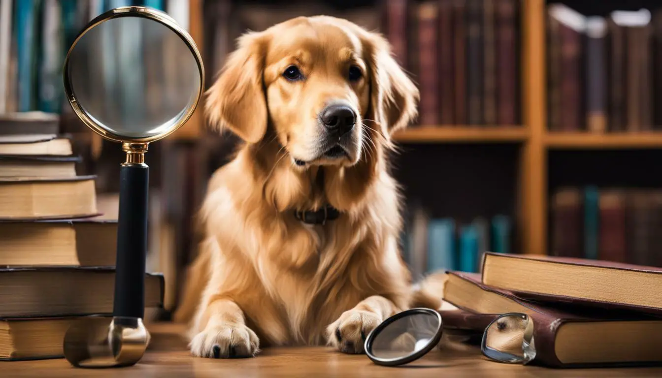 How can I learn my golden retriever judging with me?