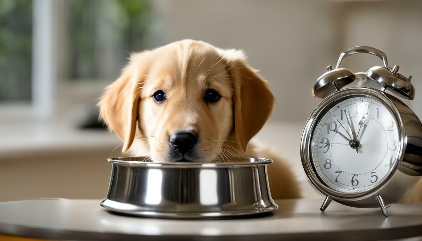 How much and how often to feed golden retriever puppy?