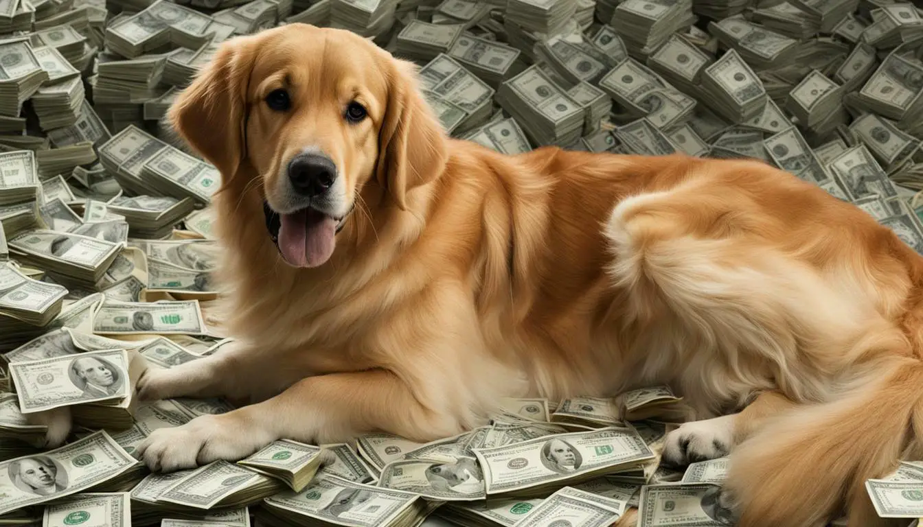 How much money does a golden retriever cost?