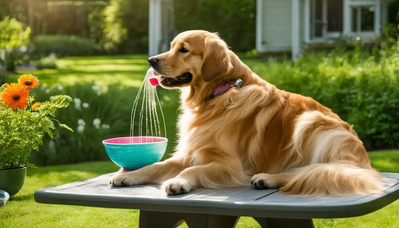 How to groom a golden retriever for the summer?