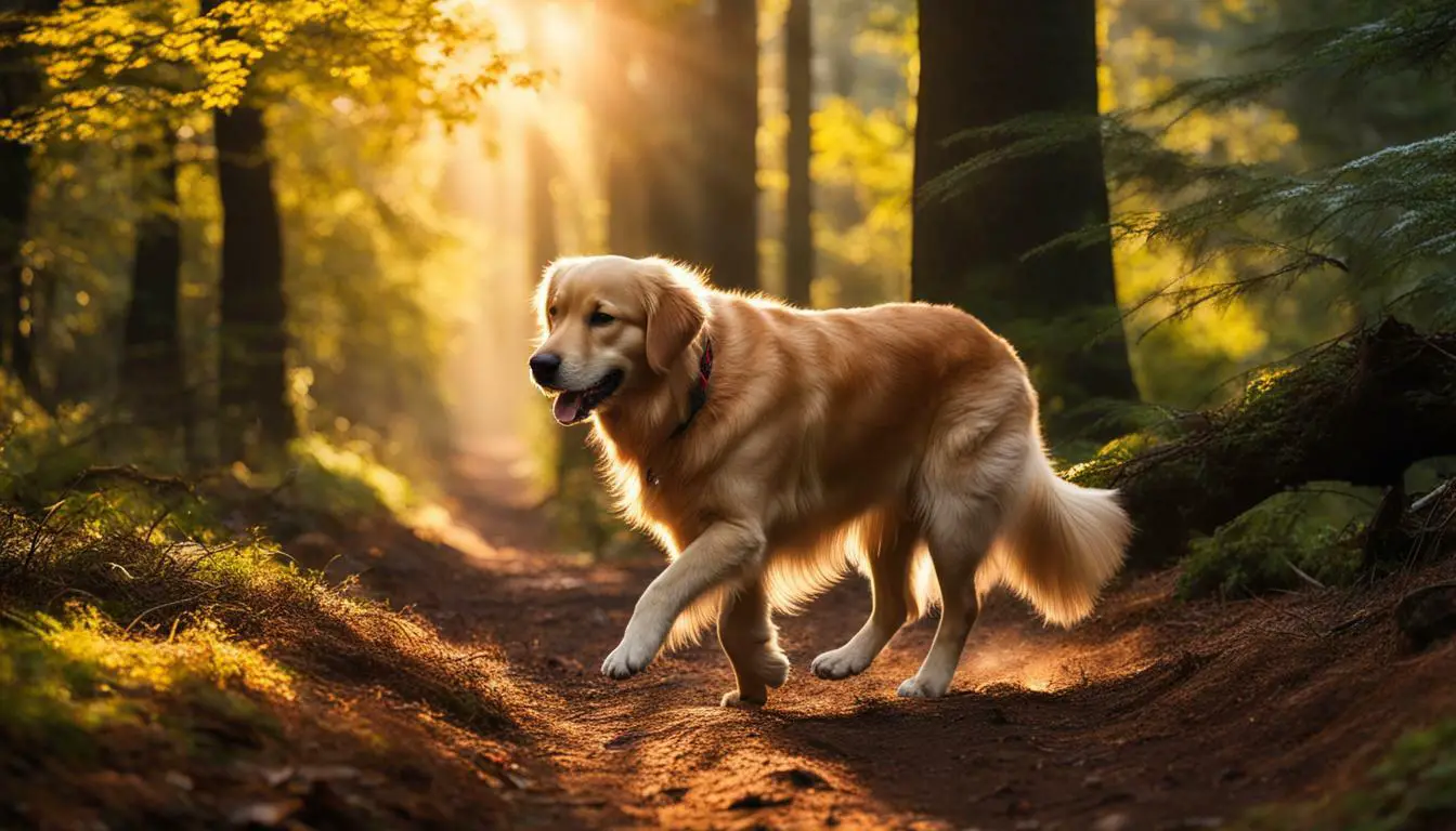 How to teach a golden retriever to track blood?