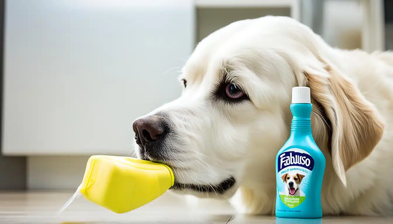 Is Fabuloso safe for dogs?